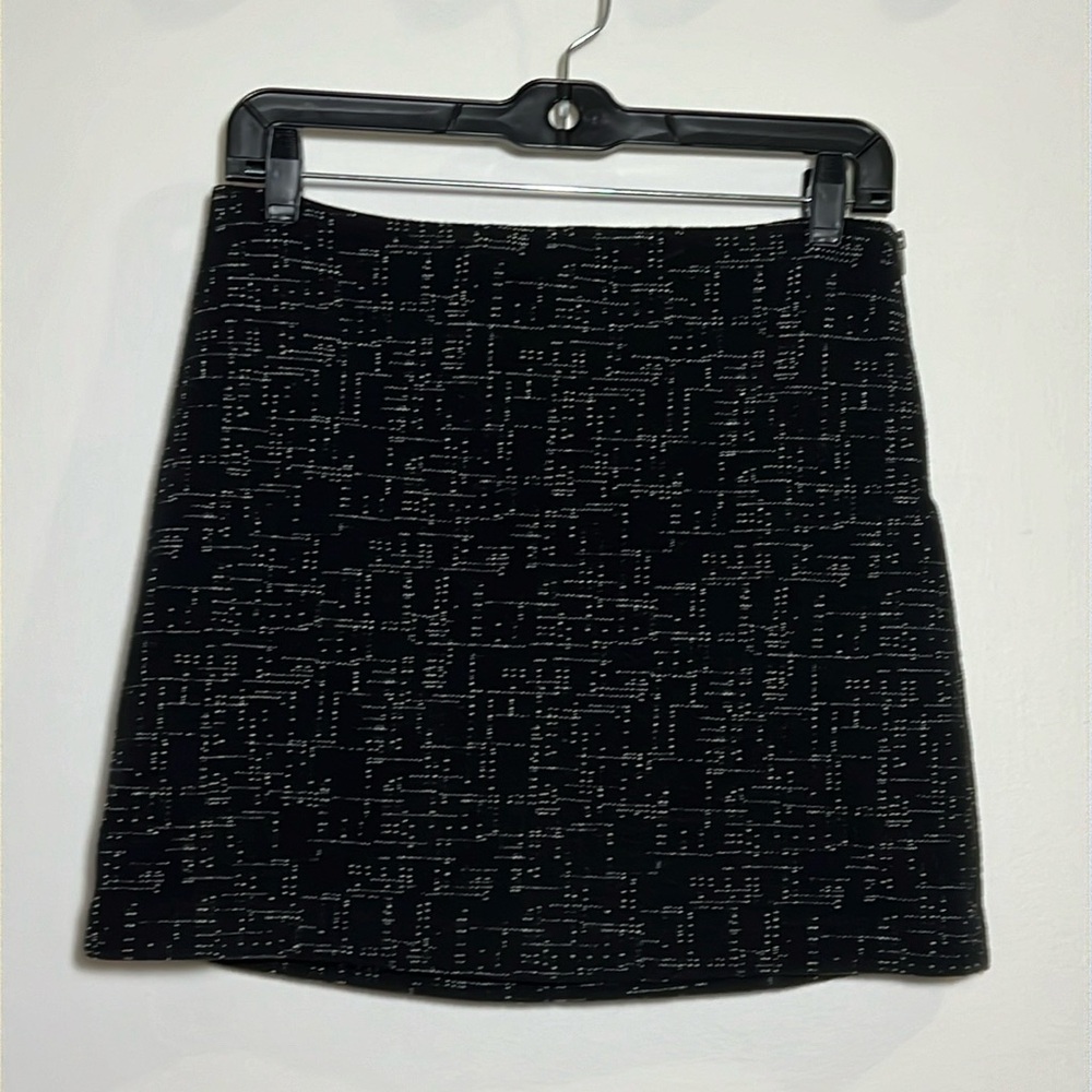 Theory Tweed Mini Skirt